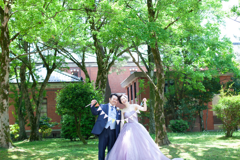 ガーランドを持って☆