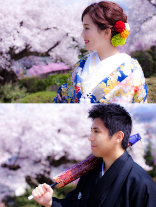 衣装4点のお客様♥和装ロケ編