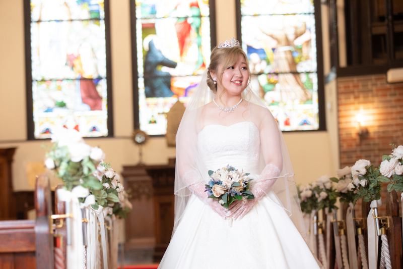 チャペルに到着！