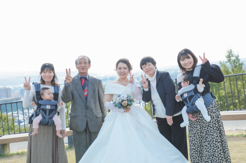 新婦家の皆様で☆