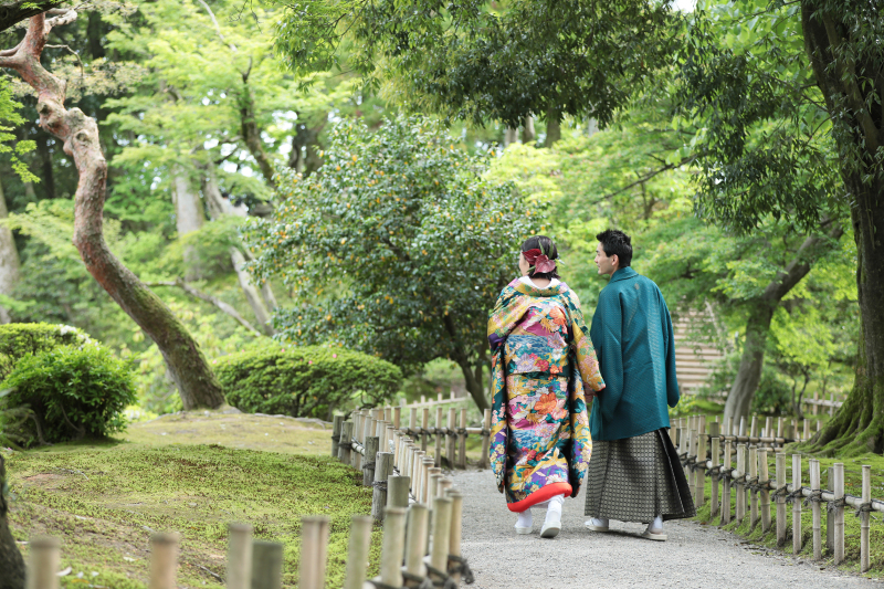 兼六園に到着☀