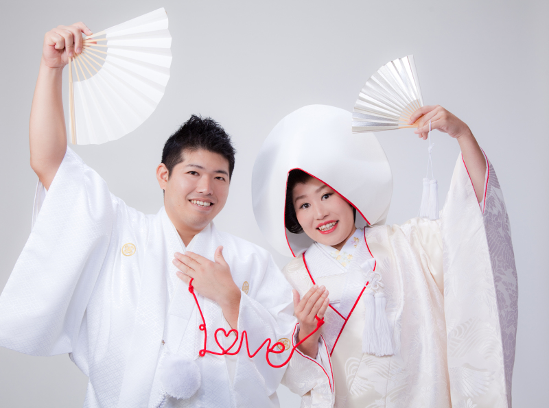 まずは白無垢からスタート☆