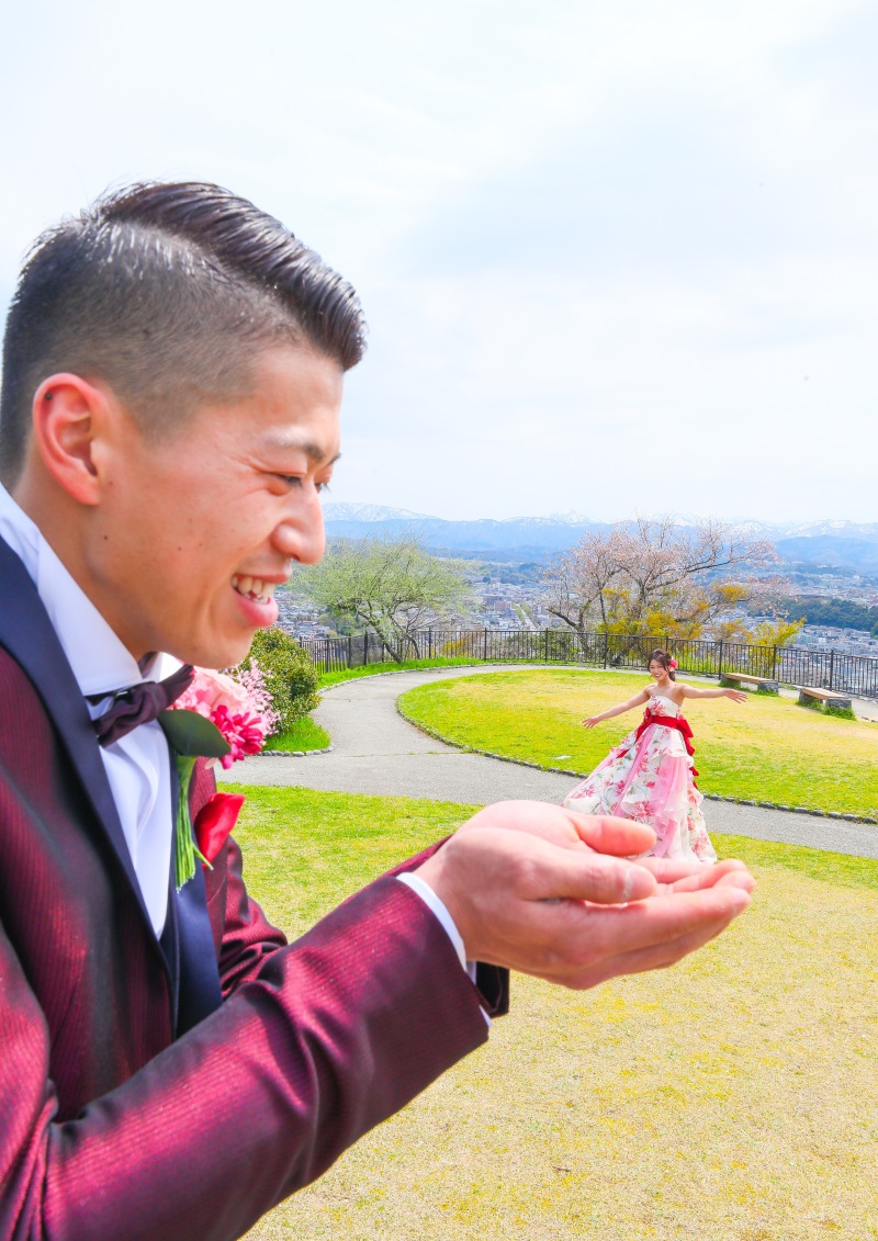 遠近法でCUTEなショットを♡