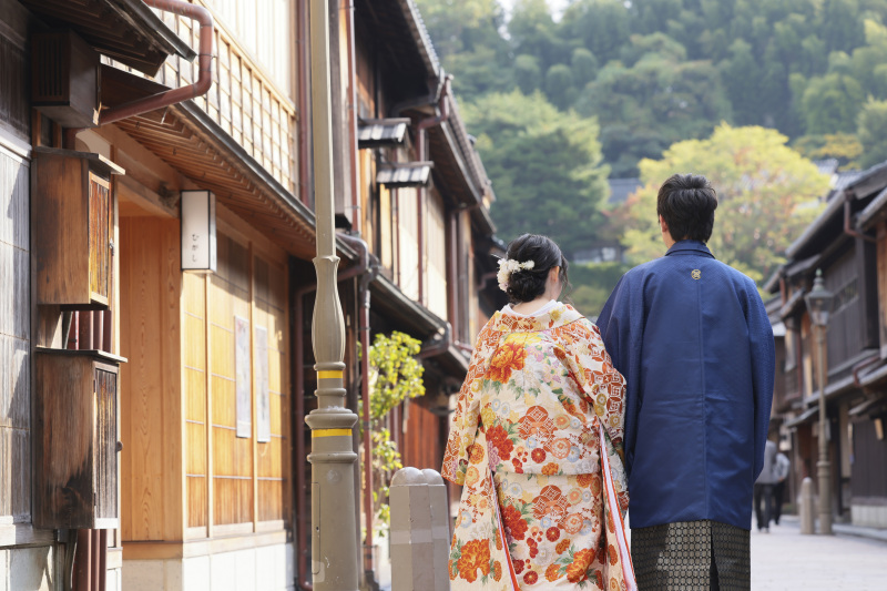 ひがし茶屋街へ♪