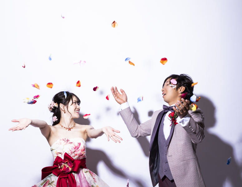 フラワーシャワー