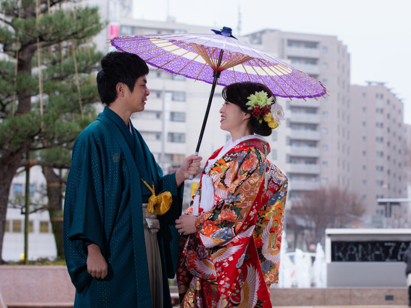 雨の金沢駅･ﾟ:*