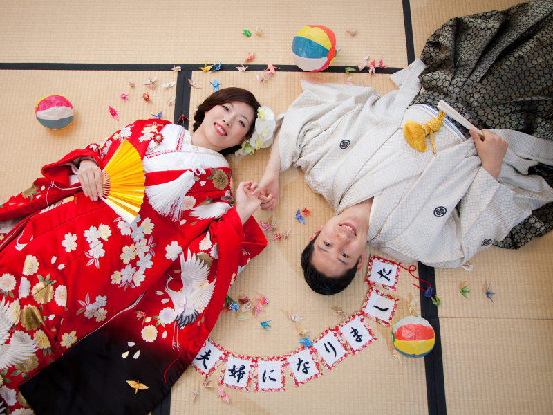 「寝転びショット」