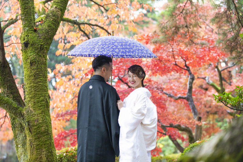県外からの初来店でも安心！秋の兼六園散策は良き記念日♪