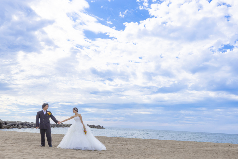 海と笑顔と、ふたりの特別な一日