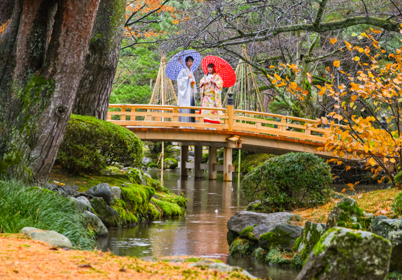 景色も楽しんで