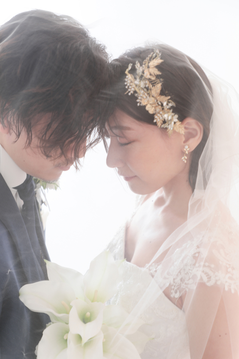 ベール越しの誓い