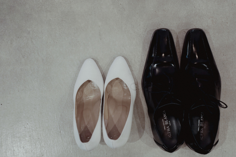 はじまりを告げる一足