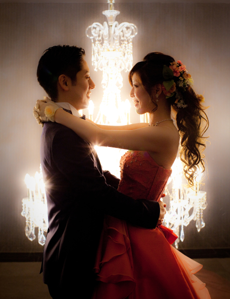 宴会場を使って豪華に