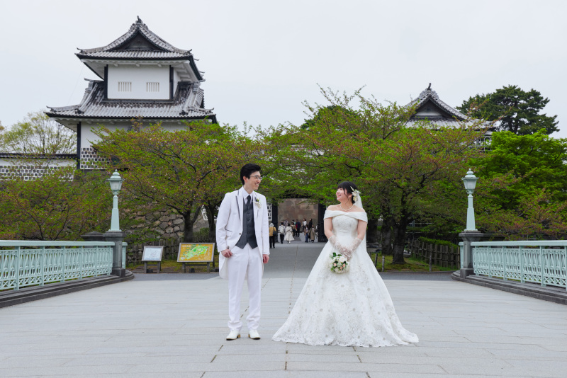 歩幅を合わせて