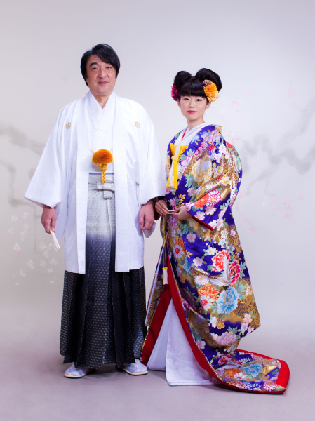 二着目はクールな色打掛☆