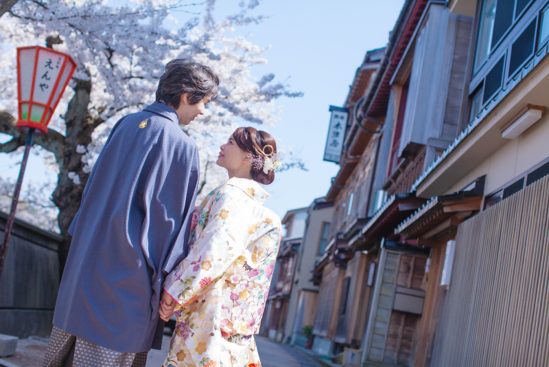 街並みを楽しみながら