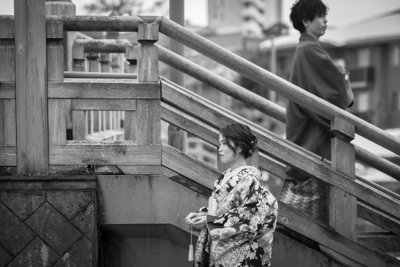 想いが伝わるモノクロ