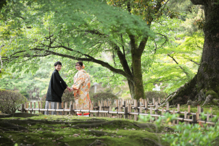金沢前撮り♥兼六園でロケーション撮影♪