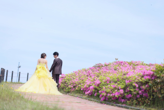 カラードレス♥内灘：恋人の聖地へ♪