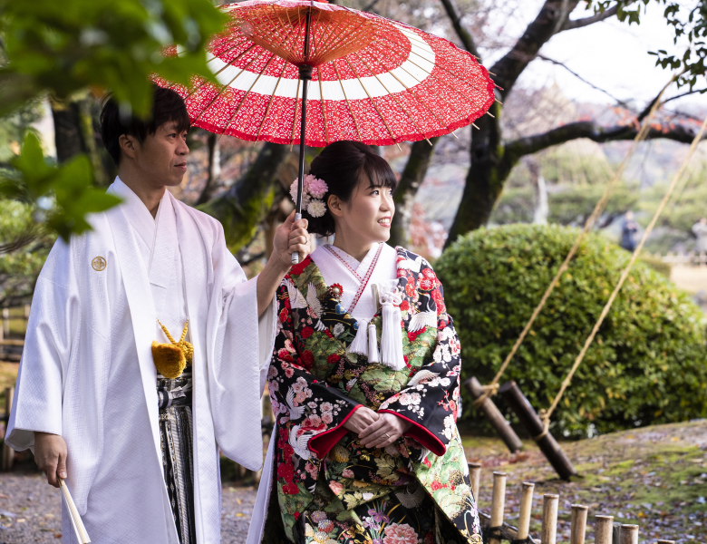 お散歩しながら