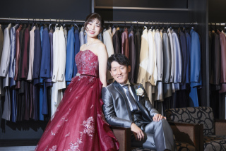 ドレス2着♥スタジオウェディング撮影.*