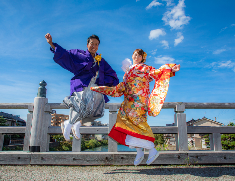 橋の上で金沢を楽しもう!!
