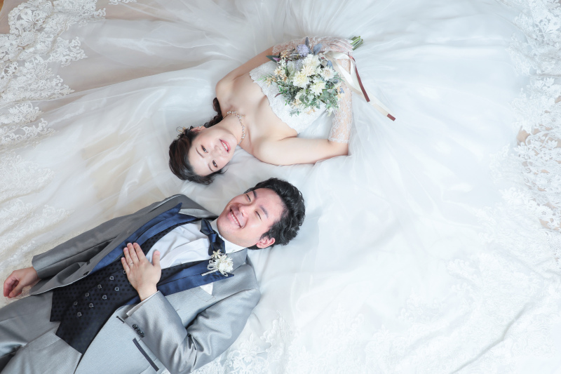 寝転がりショット