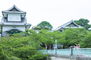 和ドレス♥金沢城公園ロケ♪