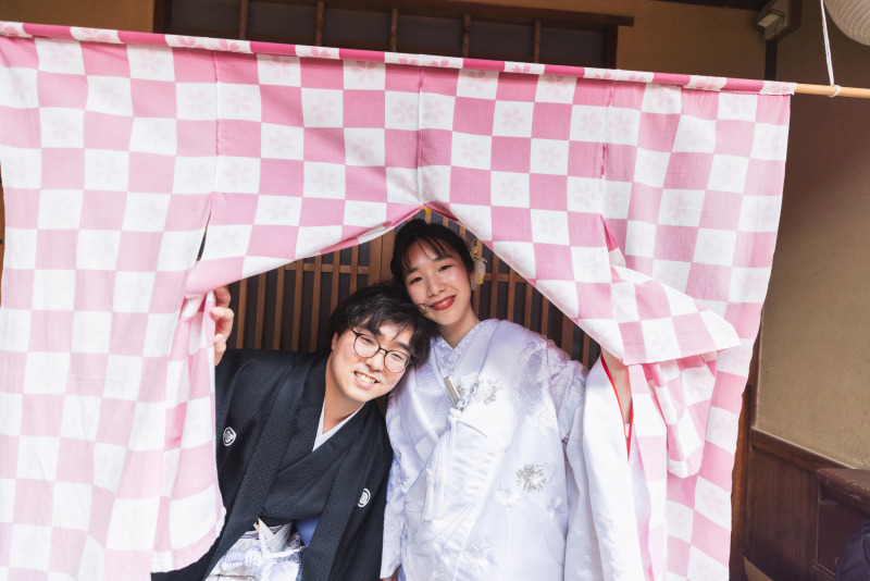 二人でいっしょに