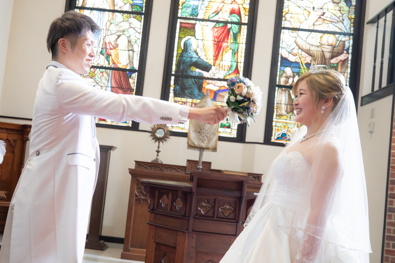 お茶目な新郎様♪