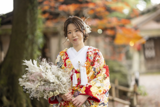 日本三大庭園の兼六園にて♪