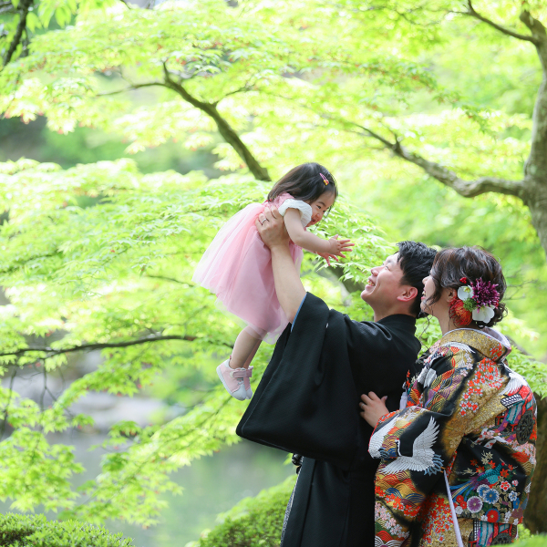 家族三人で思い出づくり☀