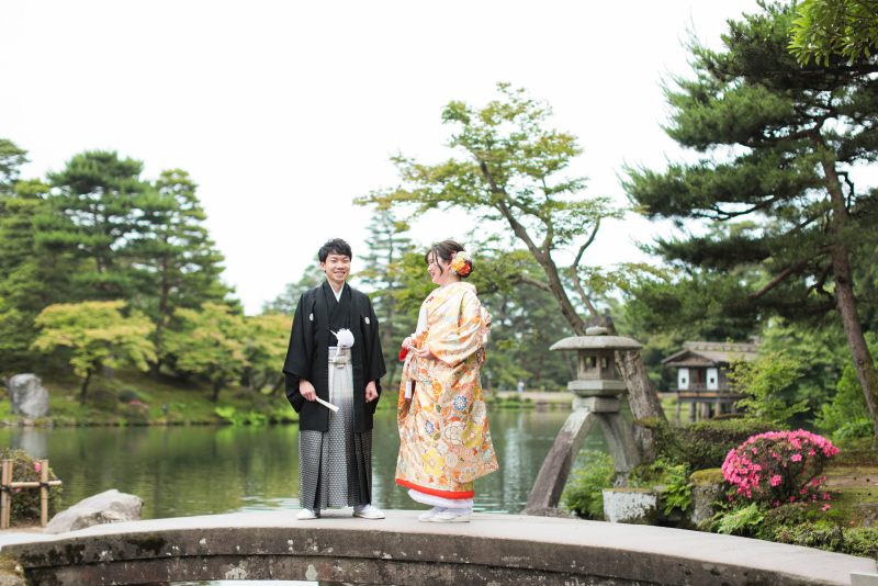 兼六園に到着☀