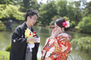 兼六園ロケ♥推しキャラと一緒に♪