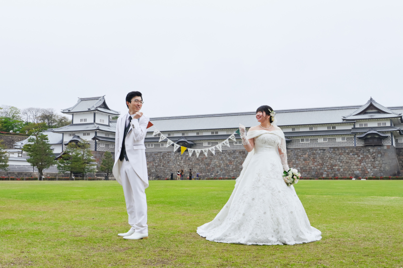 芝生でのひととき