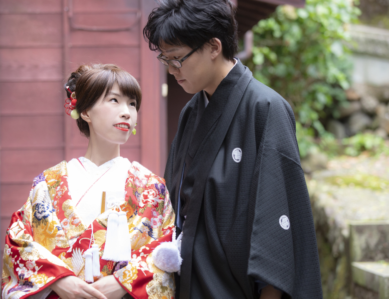 和装でもナチュラルに