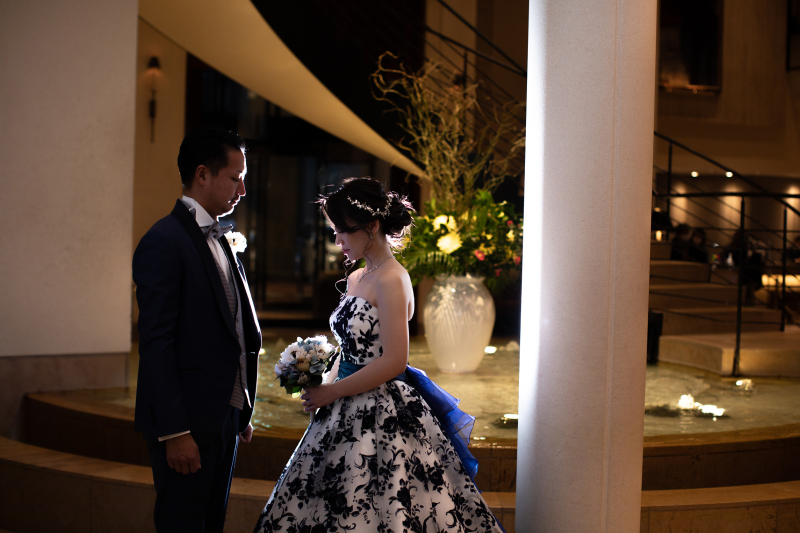 ホテルの片隅で