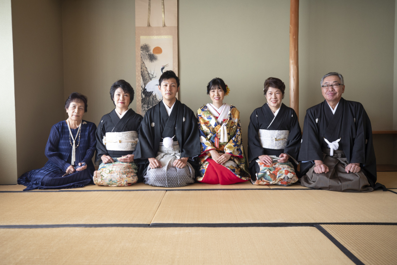 ご家族との記念撮影も兼ねての撮影です♪