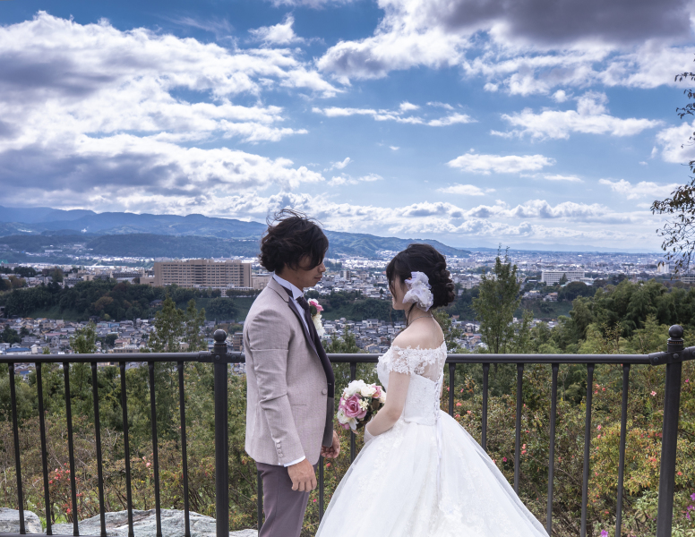 金沢を一望して