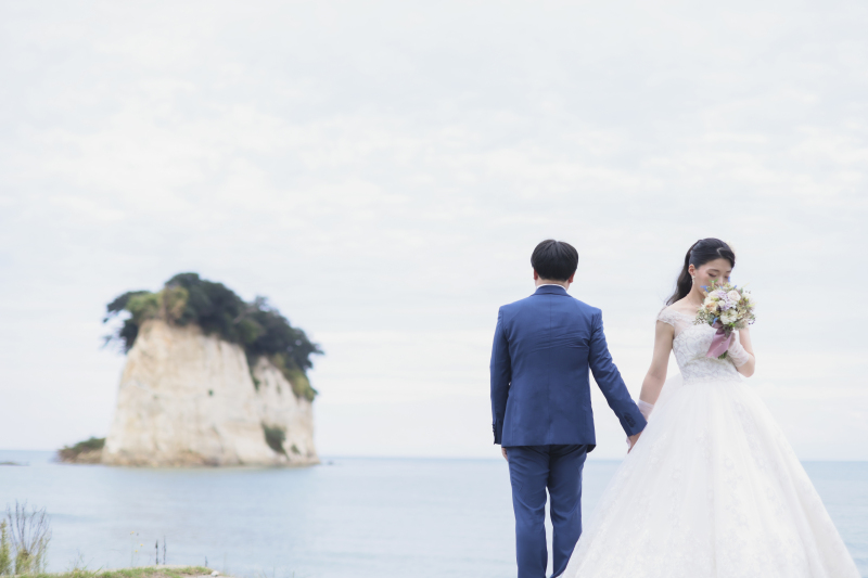 見附島に到着！