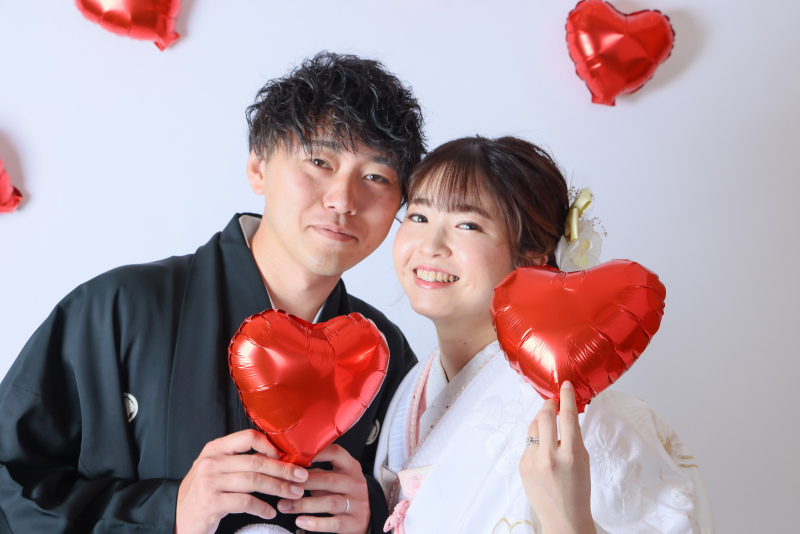 ハートに囲まれて♡