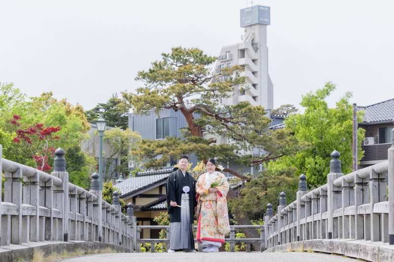 金沢の景色とともに