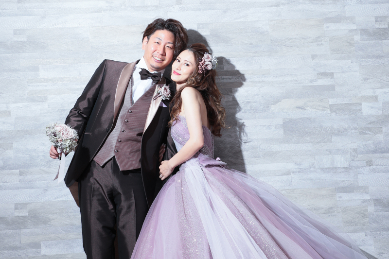 カラードレスにチェンジ♪