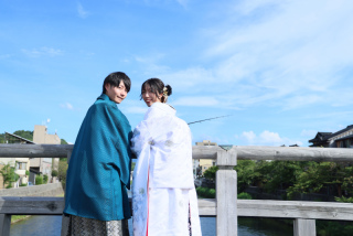 主計町ロケーション　趣ある街並みと！