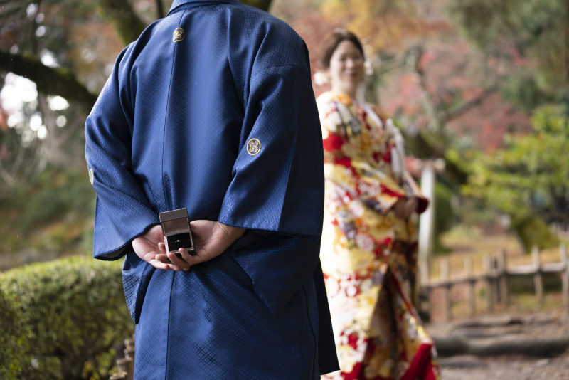 こっそり指輪をもって♡