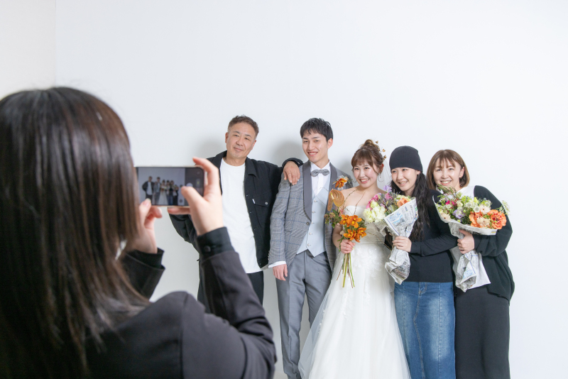 広さが叶える、家族との特別な一枚