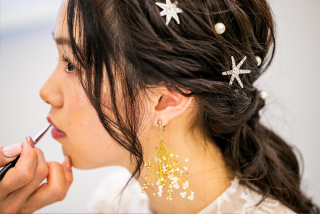 新婦様メイク・ヘアリハーサル