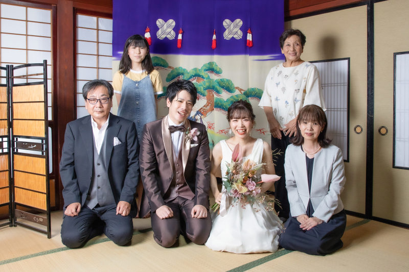 Heart Studio金沢店（アフロディーテ金沢店）_家族・友人を撮影に呼べる