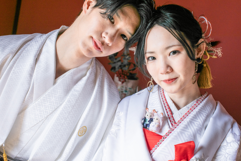 和装小物でアレンジすれば違った雰囲気に