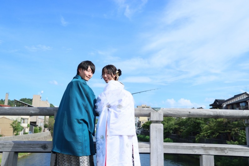 ★前撮り応援和装プラン★撮影×データ×金沢市内1か所ロケーション×挨拶状×アルバム1冊付